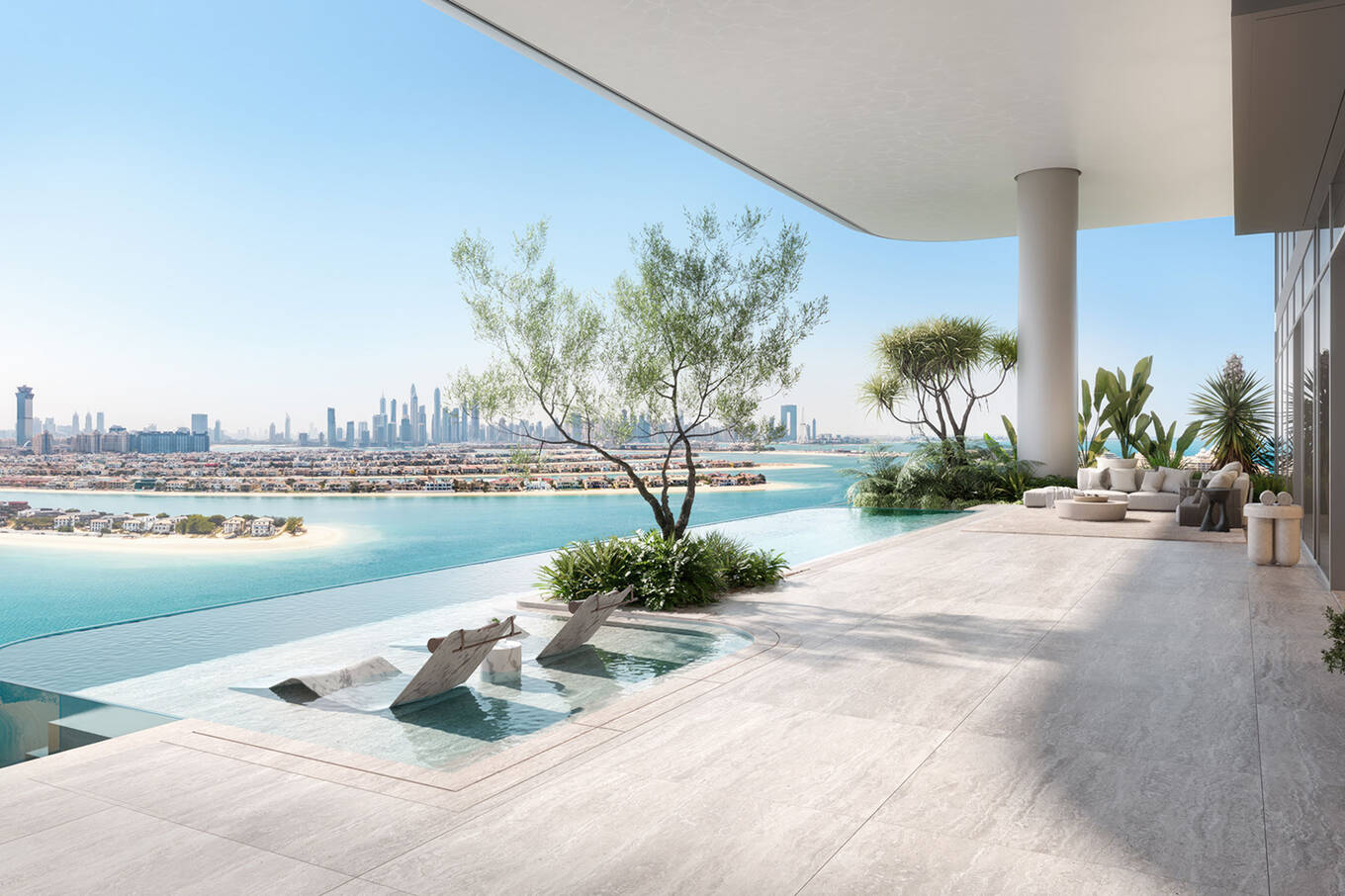 Apartment with 4 bedrooms in Palm Jumeirah, Dubai